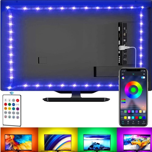Led lichtstreifen rgb - tv, 2m