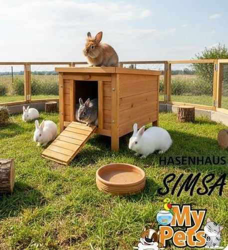 Hasenhaus simsa kaninchenhaus - hasenhaus,