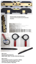 BMW™-Motor Einstell- und Arretierungs-Set für Nockenwelle, Schwungrad, VANOS