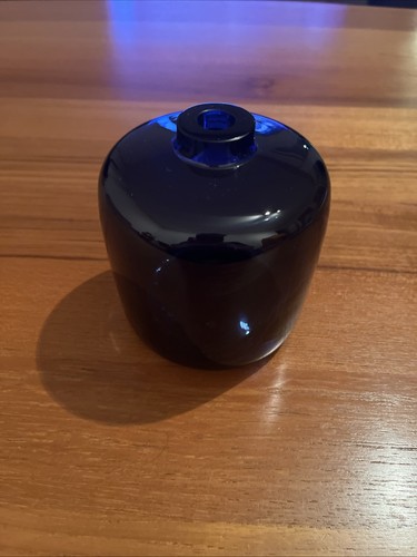 Vintage design glas - vase, blau