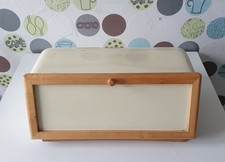 *  Wächtersbacher Brotkasten Keramik Holz Ca. 20er 30er Jahre DRGM Deutschland 