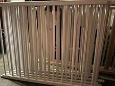 Laufstall Baby Holz, weiß, gebraucht, Zustand: gut