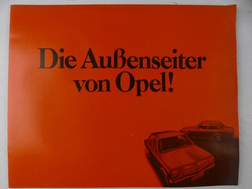 Opel die außenseiter von - von,