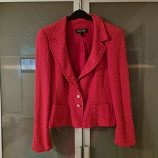 ESCADA Blazer* Margaretha LEY*Rot* S*  Glitzersteine/ Knöpfe*