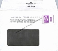 Original Briefumschlag Kambiz Atabai private secretary Farah Pahlavi Atabai, Kam