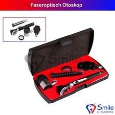Otoskop Ophthalmoskop Set Ohrenleuchte Diagnostik Ohrtrichter Otologie HNO