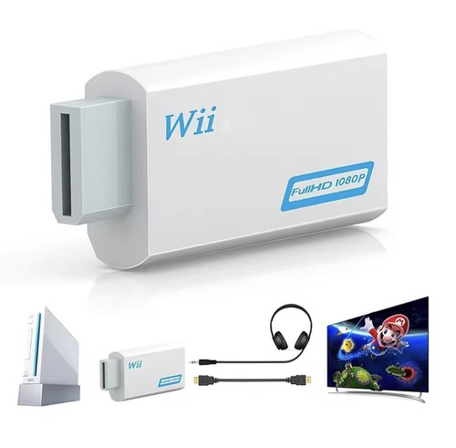Nintendo wii hdmi adapter - nintendo,