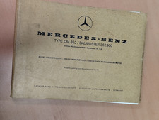 CLAAS Dominator Mercator Mercedes Benz OM 352 Ersatzteilliste spare parts K37