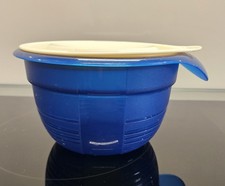 Tupperware Combi Plus 650ml P11 Rührschüssel - Blau Weiß 