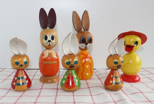 6 alte Osterfiguren DDR