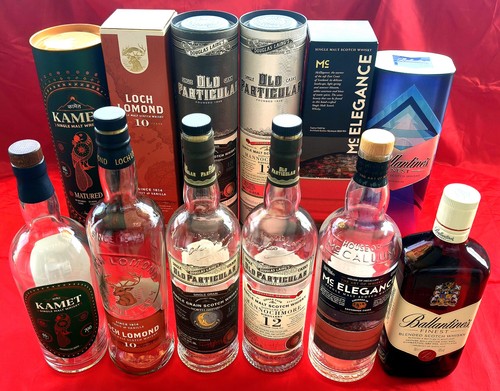 Konvolut leere whisky - konvolut,