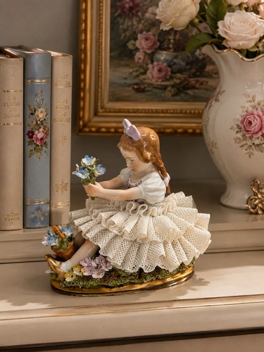 Sitzendorfer porzellanfigur - sitzendorfer,