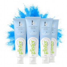 4x Amway Glister Zahncreme Mehrfachwirkung Fluorid Zahnpasta 200g Seiden Weiss