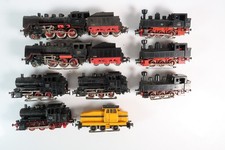 Märklin Dampflok-Set mit Diesellok 9 Stk Bastler-Konvolut Spur H0
