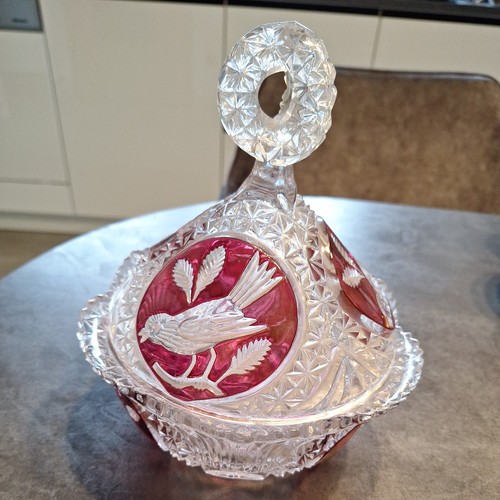 Bonboniere kristall glas mit - bonboniere,
