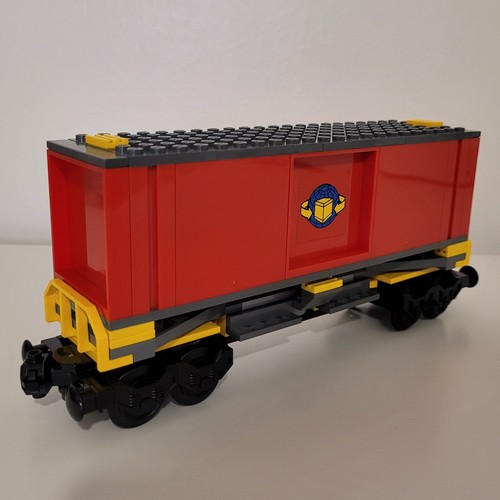 Lego city 7939 containerwagen - city,