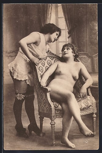 Foto dame unterwäsche - dame, in