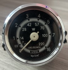 Rares VDO Öldruck Instrument-