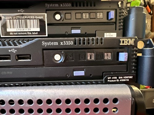 Ibm server x3350 intel - ibm, 1x