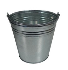Baueimer verzinkt 10L Wasser