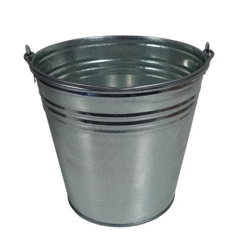 Baueimer verzinkt 10l - baueimer, wasser