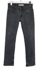 Levi's 511 Slim Herrenjeans W30/L32 Gewaschen Schwarzem Denim Zip Fly Stretch