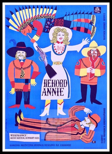 Annie get your gun filmposter - gun,