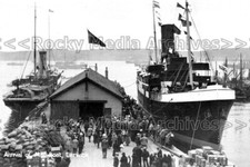 Guu-24 Ankunft des Postbootes