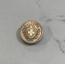 1857 Schweiz 1 Rappen - frühe