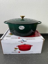 Küchenprofi - PROVENCE - ovaler Bratentopf - racing green
