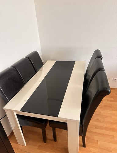 Esstisch set tlg - esstisch-set, 7-tlg
