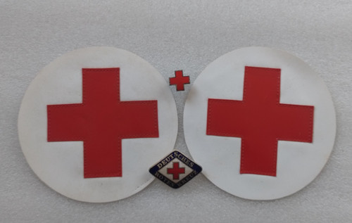 Rotes kreuz nadel - rotes,