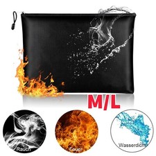 Feuerfeste Dokumententasche Geldkassette Feuersichere Feuerfest Wasserdicht