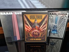 RAMMSTEIN / LINDEMANN - Blu Rays : Amerika + Moskau + Paris - Special Edi (OVP) 
