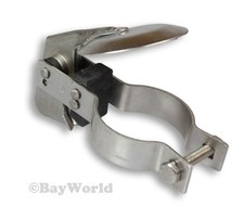 1 x Regenkappe Edelstahl V2A Hoch-Auspuff 55mm Wetterklappe 51 - 59mm Bagger LKW