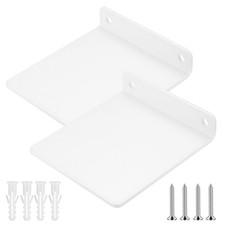 2 STK Kleine Wandregal Weiß