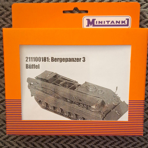 Minitank bergepanzer büffel - 3,