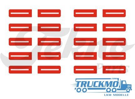 Tekno decals rear lights daf - decals,