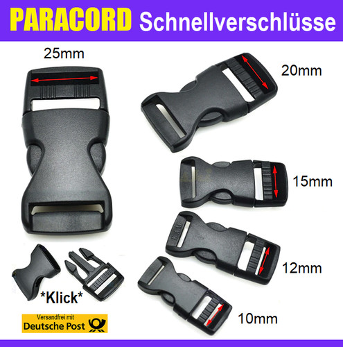 Paracord klickverschluss - paracord,