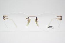 Vintage Brille Flair TOP TEN 27 Gold Pink Violett Randlos Brillengestell