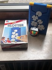 MB Spiele Slotter Reise 432400 Retro Reisespiel 1993 unkomplett Ersatzteile +Box