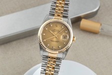 Rolex Datejust 36 Stahl / Gold Diamond Dial Automatik Herren Ref. 16233 S-Serie