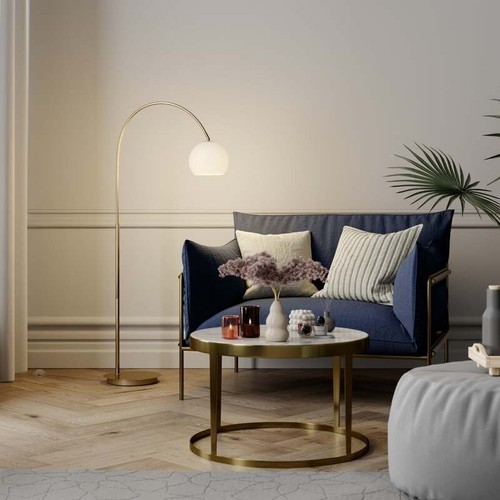 Lindby stehlampe bogenlampe - lindby,