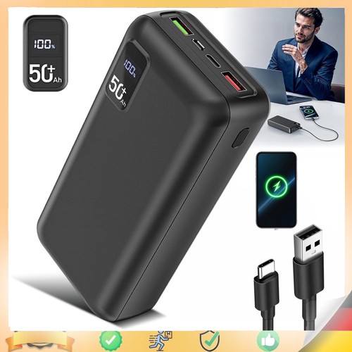 50000mah power bank usb - bank, c