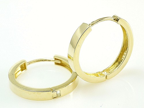 585 gold klappcreolen grösse - 585,