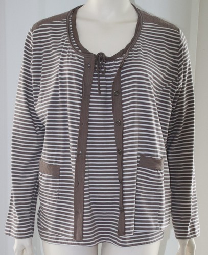 Twinset top und cardigan - ,