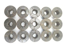 15x Buchse Pertinax Federgabel