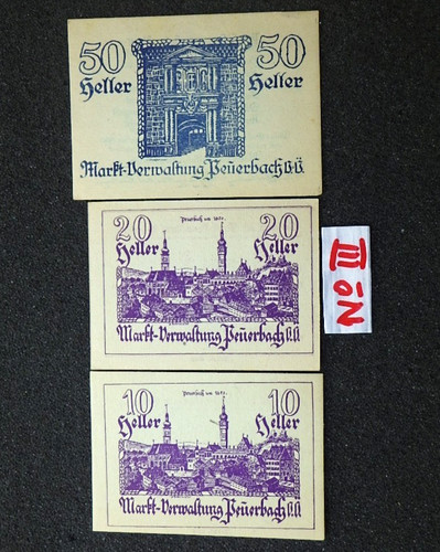 Notgeld österreich - x,