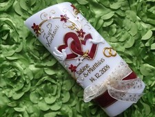 Hochzeitskerze Form Elipse