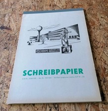 DDR Schreibpapier Langkariert Schule VEB Freiberger Zellstoff und Papierfabrik 